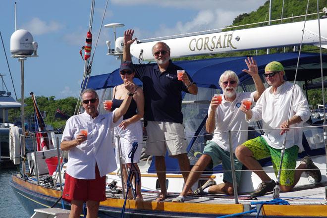 That rum punch tastes good! © World Cruising Club http://www.worldcruising.com